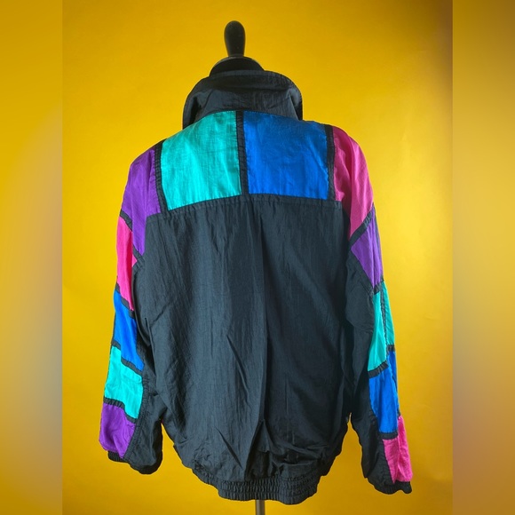 Large Lavon Color Block Jacket - Picture 3 of 6